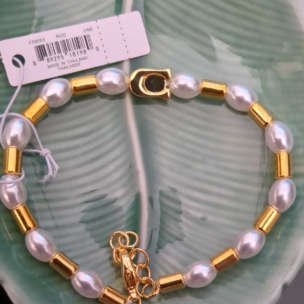 Coach Gold Bracelet
